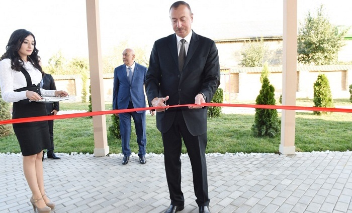 President Aliyev visits Ismayilli disctrict, attends several openings - PHOTOS
